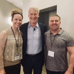 Donna Racette, Jim Dethmer and Dr. Jonathan Yalowchuk at our Leadership Summit in Orlando, January 2019